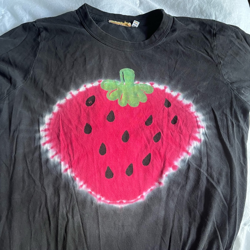 Big Bud Press Strawberry Tie Dye Shirt